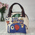 Women's Medium All Seasons Cotton And Linen Animal Fashion Shell Zipper Handbag