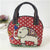 Women's Medium All Seasons Cotton And Linen Animal Fashion Shell Zipper Handbag