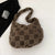 Women's Medium All Seasons Plush Lattice Cute Basic Square Zipper Shoulder Bag