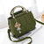 Women's Medium All Seasons Pu Leather Basic Handbag