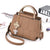 Women's Medium All Seasons Pu Leather Basic Handbag