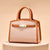 Women's Medium All Seasons Pu Leather Classic Style Square Bag