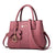 Women's Medium All Seasons Pu Leather Classic Style Tote Bag