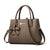 Women's Medium All Seasons Pu Leather Classic Style Tote Bag