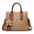 Women's Medium All Seasons Pu Leather Elegant Classic Style Tote Bag