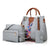 Women's Medium All Seasons Pu Leather Fashion Bag Sets