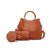 Women's Medium All Seasons Pu Leather Fashion Bag Sets