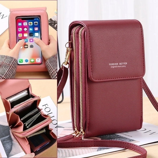 Women's Medium All Seasons Pu Leather Fashion Square Bag