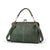 Women's Medium All Seasons Pu Leather Solid Color Classic Style Square Lock Clasp Shoulder Bag