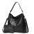 Women's Medium All Seasons Pu Leather Solid Color Fashion Square Zipper Tote Bag