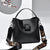 Women's Medium All Seasons Pu Leather Solid Color Streetwear Bucket Zipper Shoulder Bag