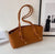 Women's Medium All Seasons Pu Leather Streetwear Shoulder Bag