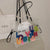 Women's Medium All Seasons Pvc Letter Fashion Transparent Square Tote Bag