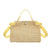 Women's Medium All Seasons Straw Streetwear Straw Bag