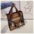 Women's Medium Canvas Ethnic Style Tote Bag