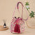 Women's Medium Canvas Geometric Ethnic Style Bucket Open Bucket Bag