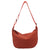 Women's Medium Canvas Solid Color Basic Classic Style Dumpling Shape Zipper Crossbody Bag