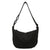 Women's Medium Canvas Solid Color Basic Classic Style Dumpling Shape Zipper Crossbody Bag