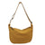 Women's Medium Canvas Solid Color Basic Classic Style Dumpling Shape Zipper Crossbody Bag