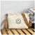 Women's Medium Canvas Solid Color Basic Preppy Style Square Zipper Shoulder Bag Canvas Bag Crossbody Bag