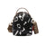 Women's Medium Nylon Animal Letter Streetwear Oval Zipper Crossbody Bag