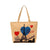 Women's Medium Nylon Printing Vintage Style Classic Style Square Zipper Tote Bag