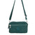 Women's Medium Nylon Solid Color Basic Classic Style Zipper Crossbody Bag