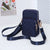 Women's Medium Nylon Solid Color Lingge Basic Square Zipper Square Bag