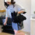 Women's Medium Plush Rabbit Cute Zipper Crossbody Bag