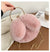 Women's Medium Plush Solid Color Streetwear Lock Clasp Crossbody Bag