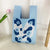 Women's Medium Polyester Animal Cartoon Flower Cute Classic Style Lock Clasp Handbag