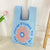 Women's Medium Polyester Animal Cartoon Flower Cute Classic Style Lock Clasp Handbag