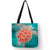 Women's Medium Polyester Animal Vacation Beach Square Open Tote Bag