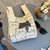 Women's Medium Polyester Cat Cute Open Handbag