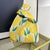 Women's Medium Polyester Color Block Flower Butterfly Cute Open Handbag Shopping Bags