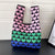 Women's Medium Polyester Heart Shape Flower Butterfly Streetwear Open Handbag