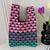 Women's Medium Polyester Heart Shape Flower Butterfly Streetwear Open Handbag