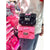 Women's Medium Polyester Letter  Lingge Streetwear Square Lock Clasp Crossbody Bag