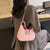 Women's Medium Pu Leather Bow Knot Basic Flip Cover Handbag