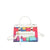 Women's Medium Pu Leather Color Block Streetwear Zipper Crossbody Bag