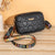 Women's Medium Pu Leather Heart Shape Solid Color Basic Square Zipper Shoulder Bag Crossbody Bag Square Bag