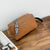 Women's Medium Pu Leather Letter Solid Color Basic Classic Style Zipper Camera Bag