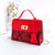 Women's Medium Pu Leather Snakeskin Fashion Square Lock Clasp Crossbody Bag