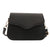 Women's Medium Pu Leather Solid Color Basic Classic Style Square Flip Cover Crossbody Bag