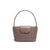 Women's Medium Pu Leather Solid Color Basic Classic Style Square Magnetic Buckle Underarm Bag