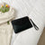 Women's Medium Pu Leather Solid Color Basic Magnetic Buckle Clutch Bag