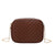 Women's Medium Pu Leather Solid Color Elegant Zipper Crossbody Bag