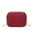 Women's Medium Pu Leather Solid Color Elegant Zipper Crossbody Bag