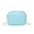 Women's Medium Pu Leather Solid Color Elegant Zipper Crossbody Bag