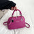 Women's Medium Pu Leather Solid Color Fashion Shell Zipper Shoulder Bag Handbag Crossbody Bag